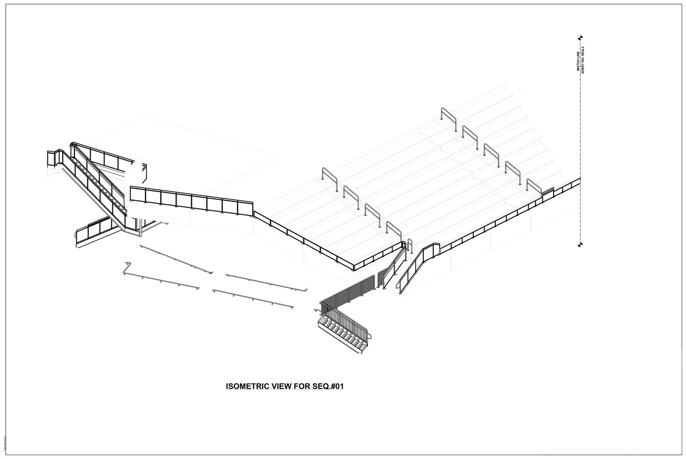 Grandstand Bleacher Steel Detailing