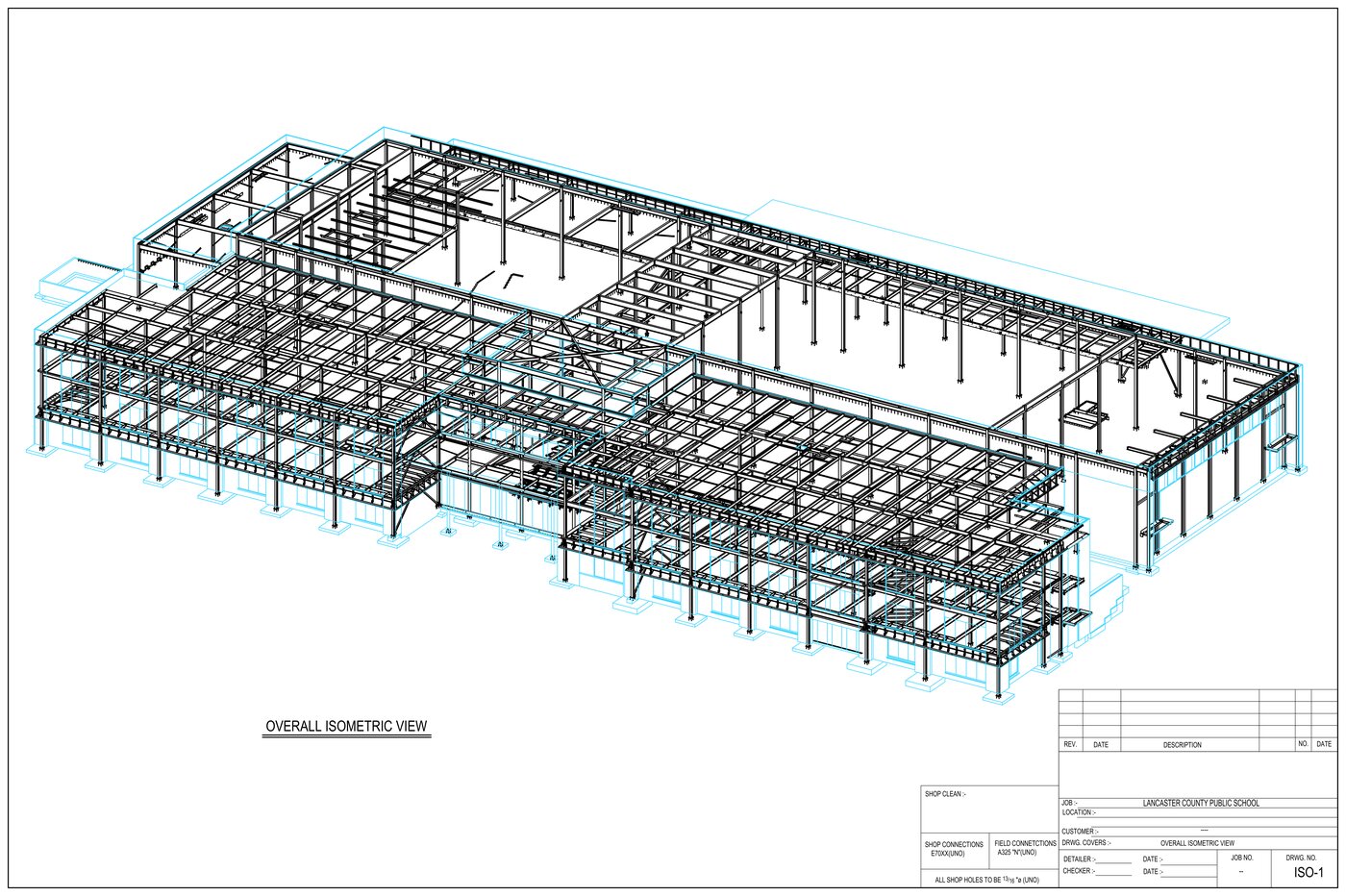 Lancaster County Public School Steel Detailing